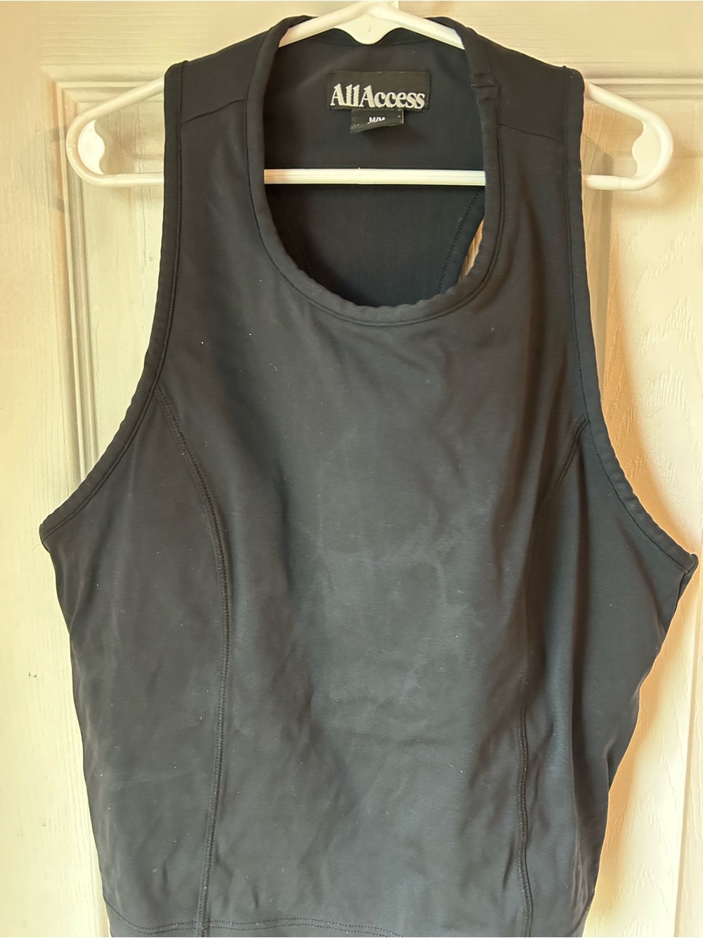 ALL ACCESS Black Women's Athletic Tank Top
